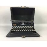 A ROYAL PORTABLE TYPEWRITER