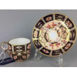 A ROYAL CROWN DERBY IMARI DUO ALONG WITH OTHER ITEMS