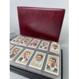 A LOT OF TWO ALBUMS OF CIGARETTE CARDS