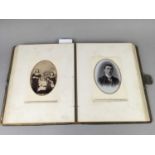 A VICTORIAN PHOTOGRAPH ALBUM