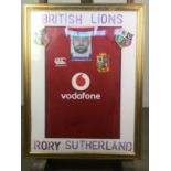 BRITISH LIONS SIGNED JERSEY