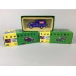 A COLLECTION OF VANGUARDS DIE CAST MODEL VEHICLES