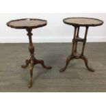 A LOT OF FOUR REPRODUCTION WINE TABLES