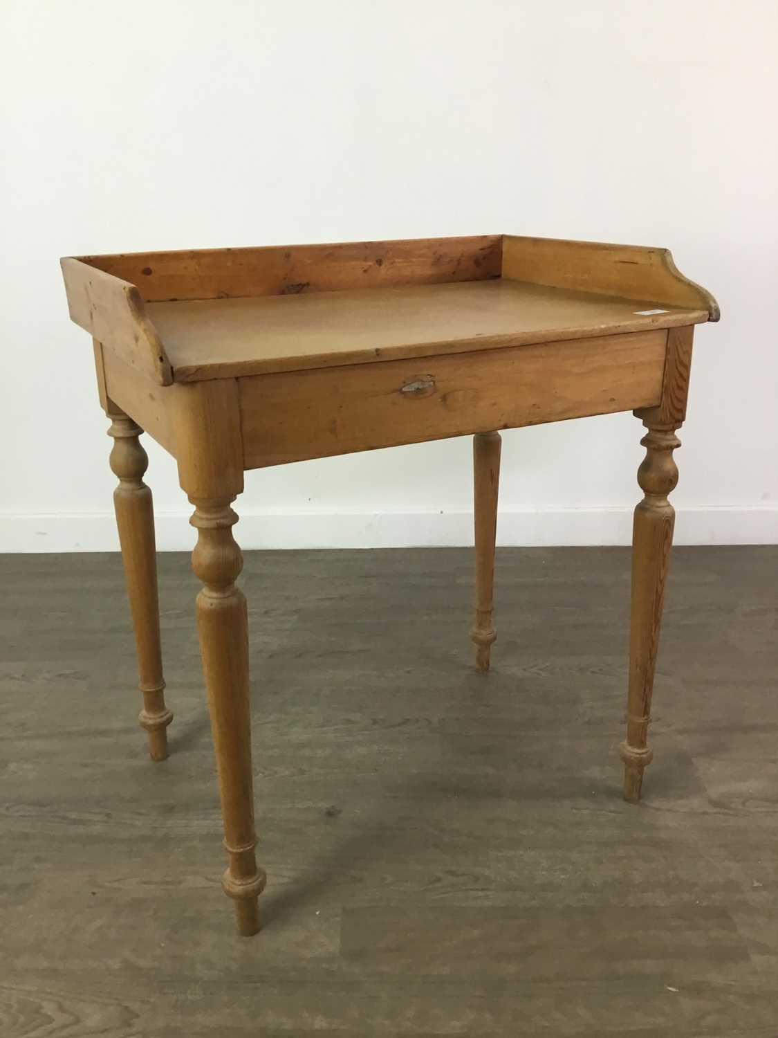 A PINE WASHSTAND