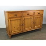 A REPRODUCTION SIDEBOARD