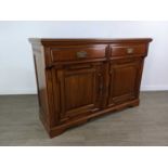 A LATE VICTORIAN SIDEBOARD