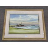 AT TURNBERRY, A WATERCOLOUR BY DENIS PARRETT