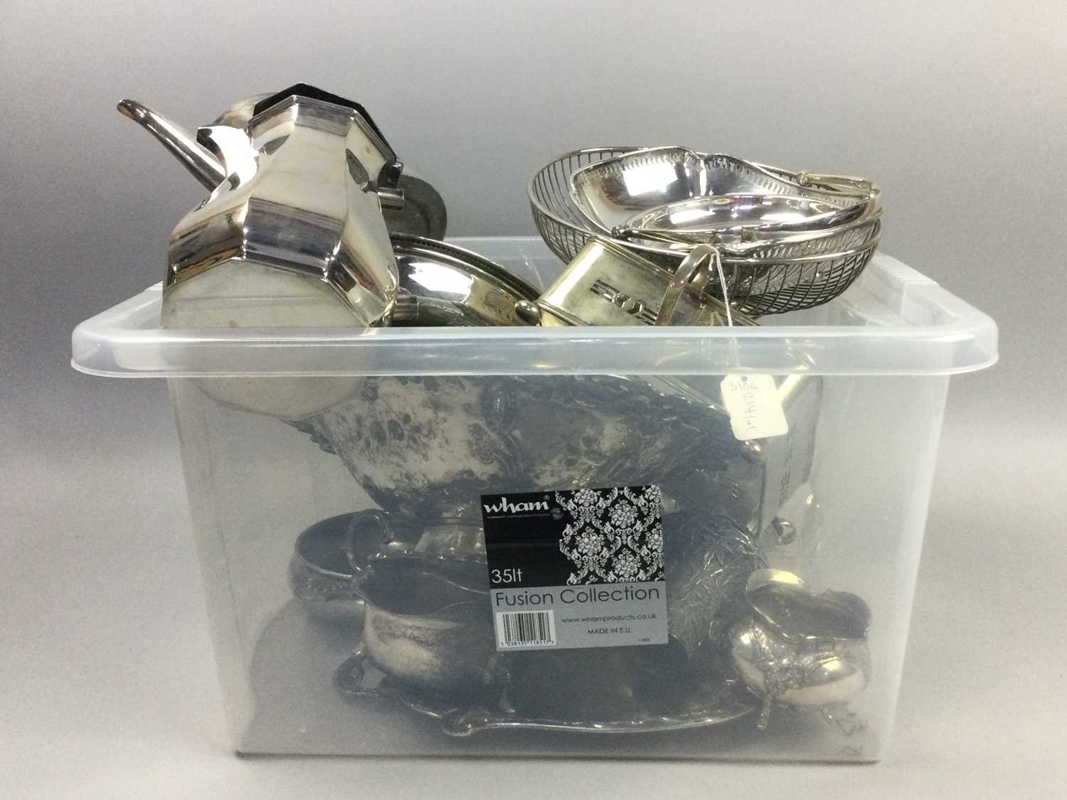 A LOT OF SILVER PLATED WARE - Image 3 of 3
