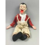 AN 'ARCHIE ANDREWS' VENTRILOQUIST DUMMY, A VINTAGE DONALD DUCK PLUSH AND VARIOUS GAMES