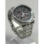 A GENT'S CITIZEN ECO-DRIVE STAINLESS STEEL WRIST WATCH, OTHER WATCHES, RINGS AND A CHAIN