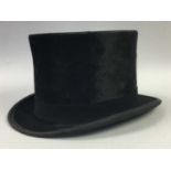 A VINTAGE TOPHAT BY WOODROW OF DUBLIN