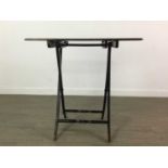 A LOT OF TWO POKERWORK FOLDING TABLES