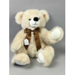 A MODERN STEIFF BLONDE PLUSH BEAR