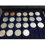 A CASE OF BRITISH COINS