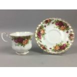 A ROYAL ALBERT OLD COUNTRY ROSES PART TEA SERVICE