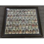A SET OF FIFTY REPRINTED 'CELEBRATED AMERICAN INDIAN CHIEFS' CIGARETTE CARDS