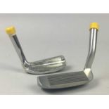 A GROUP OF VARIOUS GOLF CLUB HEADS