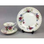 A ROYAL ALBERT 'FLOWER OF THE MONTH SERIES' PART TEA SERVICE