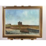 PORTENCROSS CASTLE, AN OIL BY ROBERT GOULD