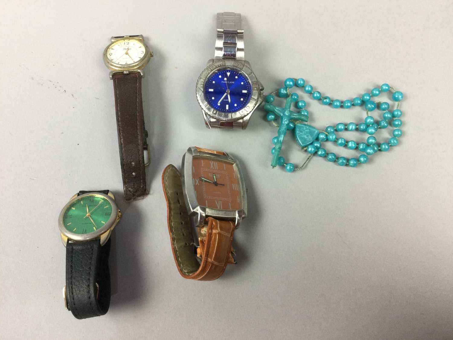 A LOT OF WATCHES AND BEADS - Image 2 of 2