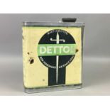 A VINTAGE DETTOL ANTISEPTIC TIN