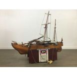 A MODEL GALLEON