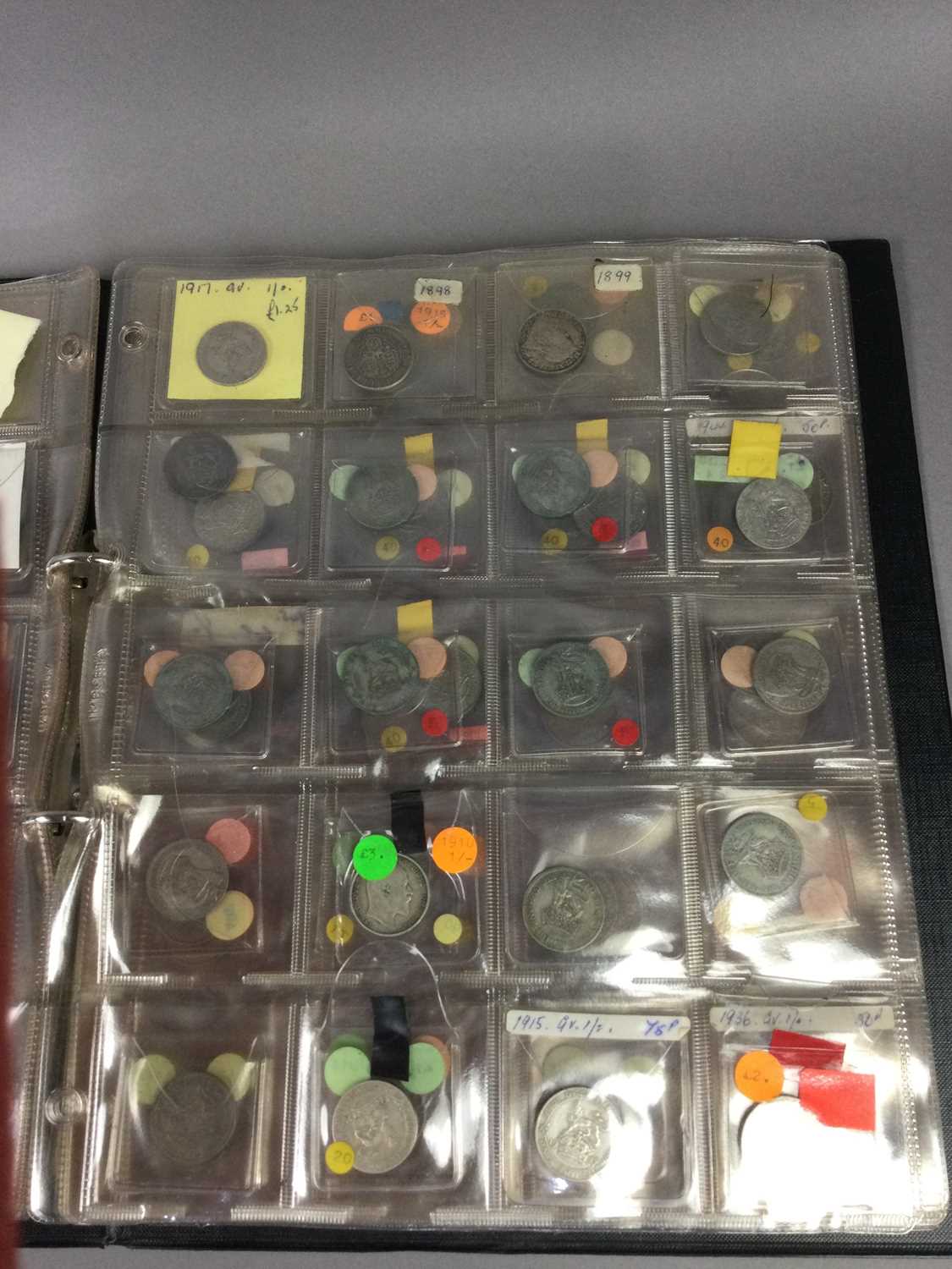 A COLLECTION OF BRITISH COINS - Image 2 of 3