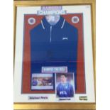 MICHAEL MOLS SIGNED POLO TOP