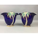 A PAIR OF BESWICK VASES