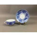 A NORITAKE BLUE AND WHITE COFFEE SERVICE