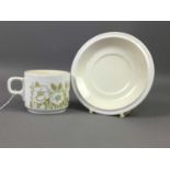 A HORNSEA 'FLEUR' PATTERN PART TEA SERVICE