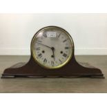 A LOT OF THREE MANTEL CLOCKS AND TWO OTHERS