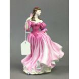 A ROYAL DOULTON FIGURE OF 'LAUREN' AND TEN OTHERS