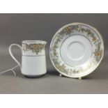 A NORITAKE CLARA PART TEA SERVICE AND AN EVERLEE PART COFFEE SERVICE