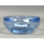 THREE WHITEFRIARS GLASS BOWLS