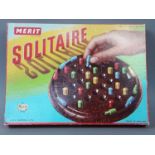 A BOXED MERIT SOLITAIRE GAME AND FURTHER SOLITAIRE GAMES