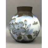 A TIP 'GALLE' CAMEO GLOBULAR VASE