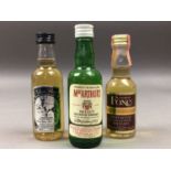 20 ASSORTED WHISKY MINIATURES - INCLUDING MAKER'S MARK