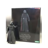 KOTOBUKIYA KYLO REN STAR WARS FIGURE AND ANOTHER