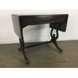 A REPRODUCTION SOFA TABLE