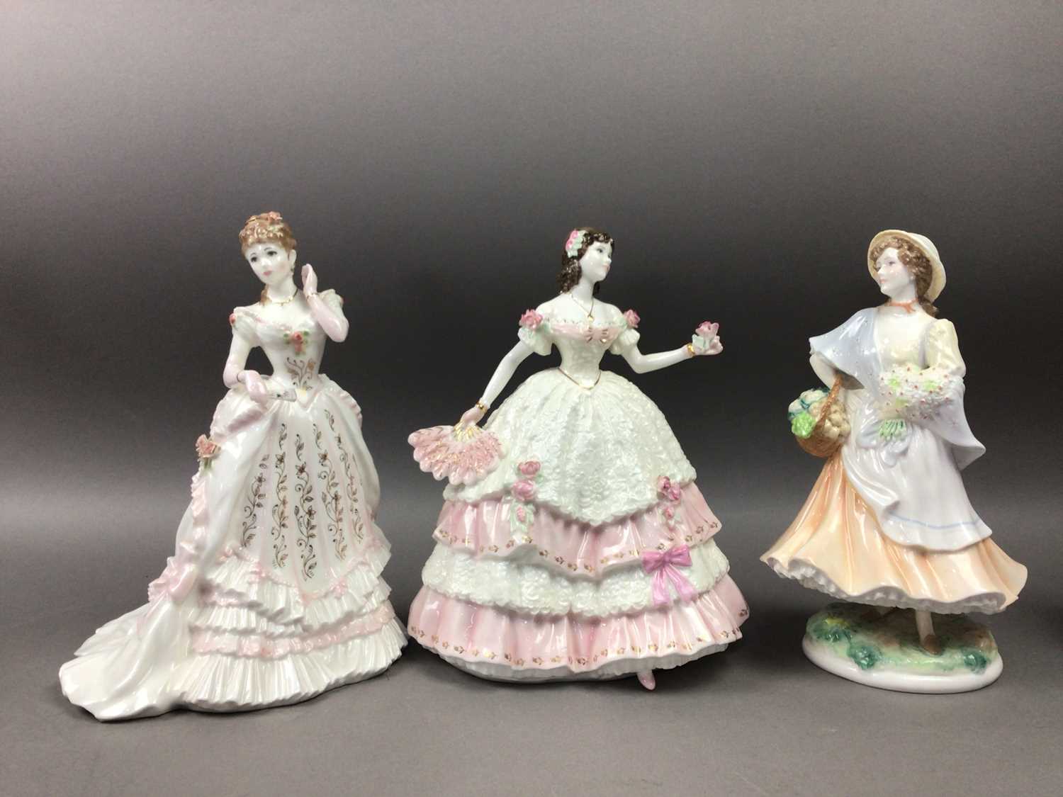 A ROYAL WORCESTER FIGURE OF "SUNDAY BEST" - Image 2 of 4