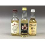 25 ASSORTED WHISKY MINIATURES - INCLUDING CRAWFORD'S 5 STAR