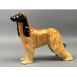 A BESWICK HAJUBAH OF DAVLEN AFGHAN HOUND AND OTHER FIGURES