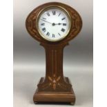 AN EDWARDIAN MANTEL CLOCK