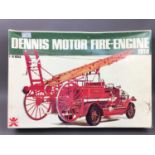 A DENNIS MOTOR FIRE ENGINE AND OTHER TOYS