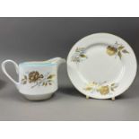 AN AYNSLEY 'GOLDEN GRACE' PATTERN PART TEA AND COFFEE SERVICE