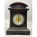 A WURTTEMBURG MANTEL CLOCK , SCALES AND SAFE
