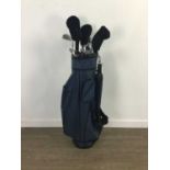 A SET OF GOLF CLUBS