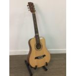 A HARLEY BENTON DS-10 MINI ACOUSTIC GUITAR