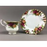 A LOT OF ROYAL ALBERT 'OLD COUNTRY ROSES' TEA WARE